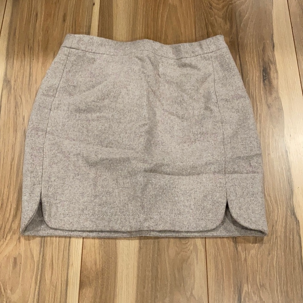 Winter mini skirt